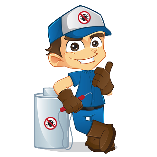 Pest control man
